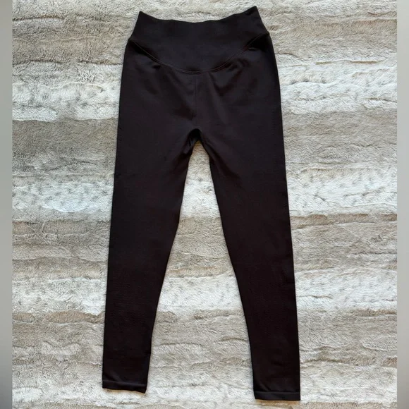 NWT GYMSHARK Sweat Seamless Leggings in Shadow Brown Size XS - Picture 13 of 16
